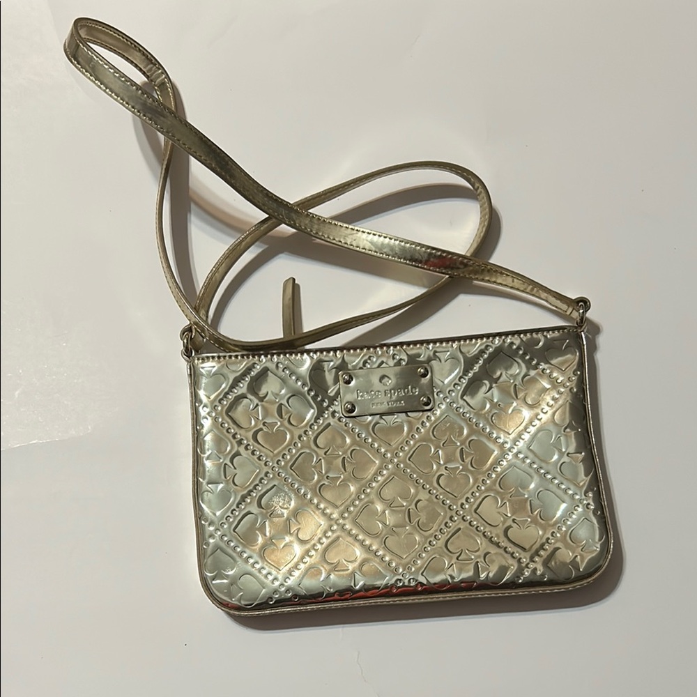 Kate Spade Beale Street Toni Gold  Crossbody Bag